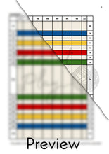 Load image into Gallery viewer, Hudson&#39;s Bay Inspired Knit Blanket DIAGRAM PATTERN
