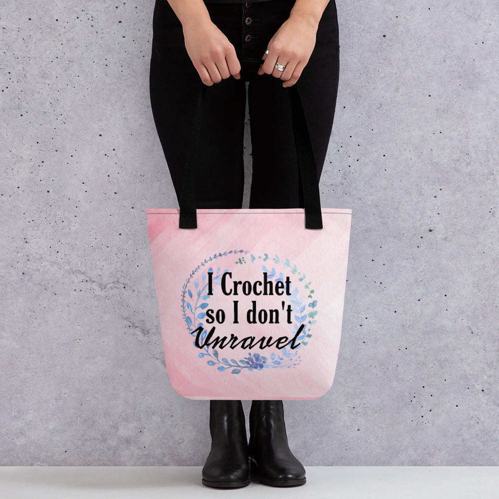 Don't Unravel Tote bag