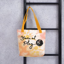 Load image into Gallery viewer, Yarn At Play Tote Bag - Tie Dye Print
